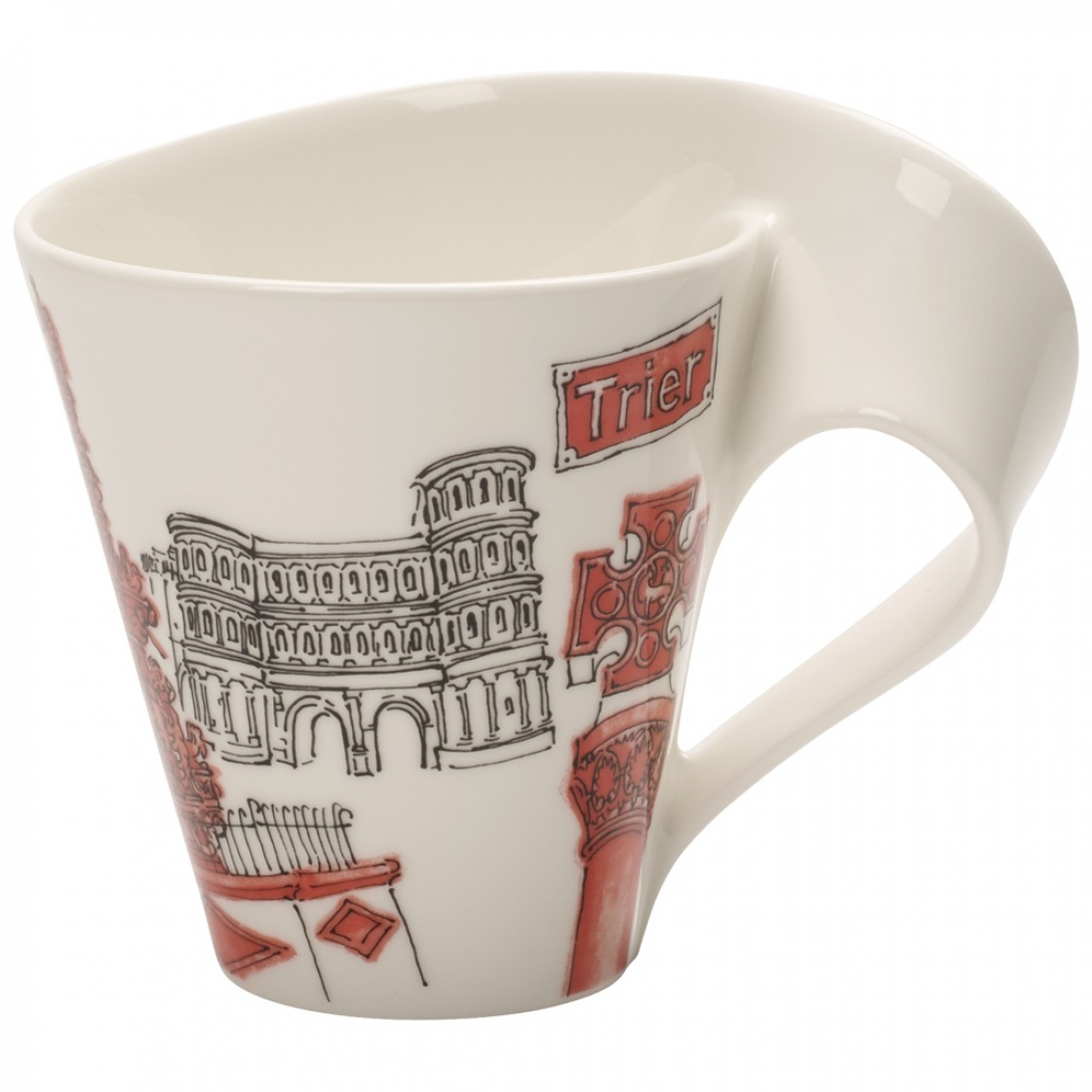 Villeroy & Boch Кружка 350 мл Cities of the World - Trier - | https://grandposuda.com.ua