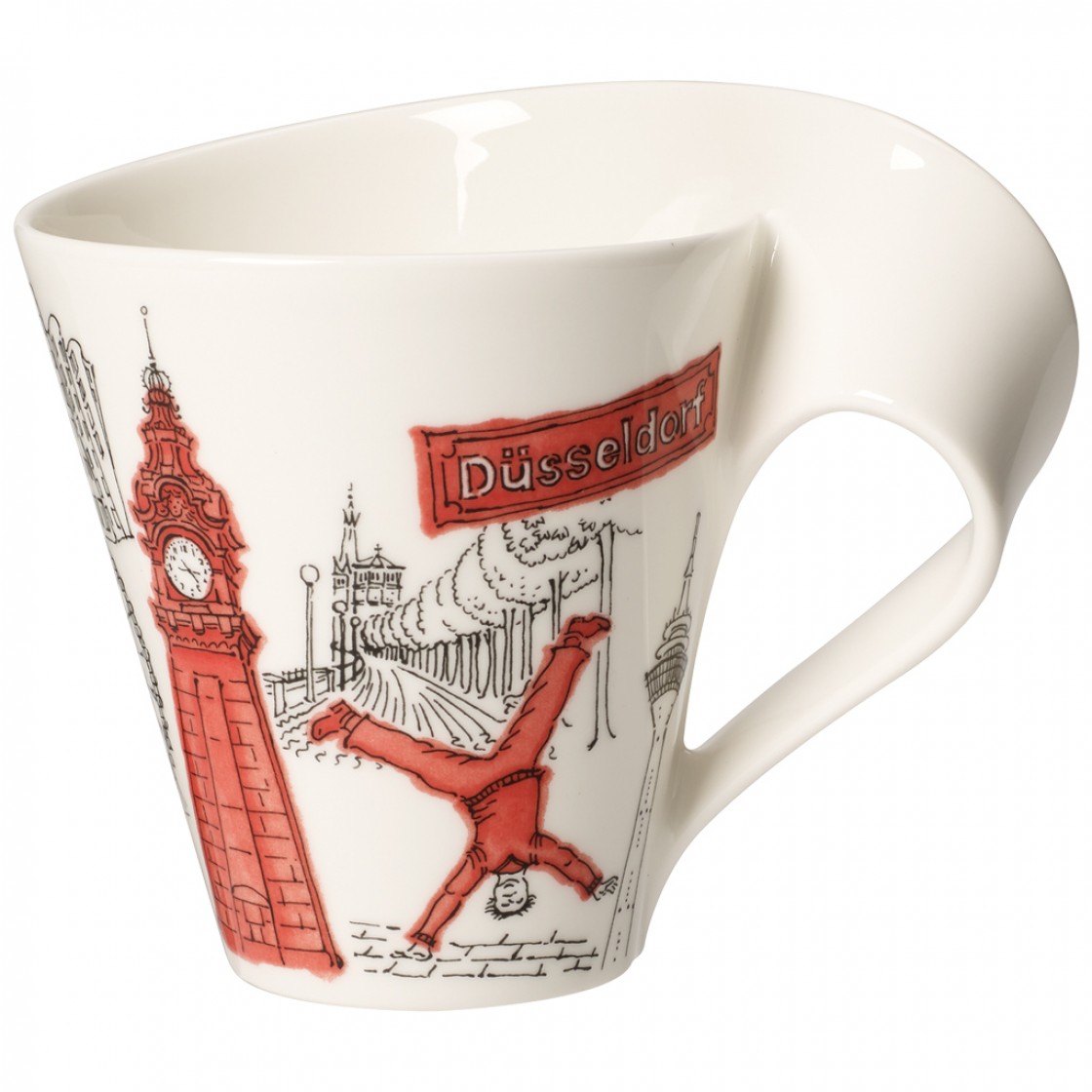 Villeroy & Boch Кружка 350 мл Cities of the World - Dusseldorf | https://grandposuda.com.ua