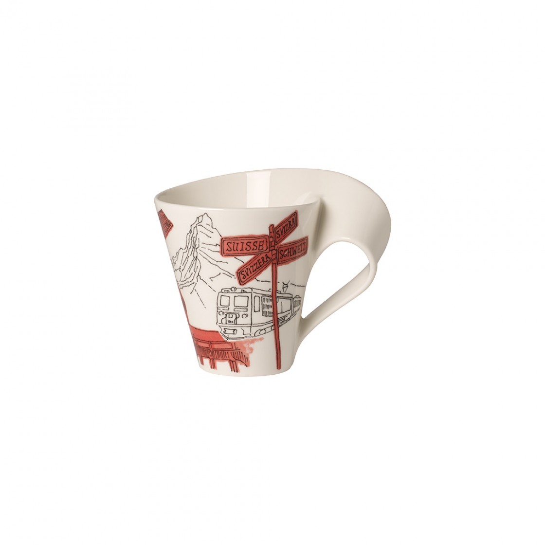 Villeroy & Boch Кружка 300 мл Cities of the World — Schweiz | https://grandposuda.com.ua