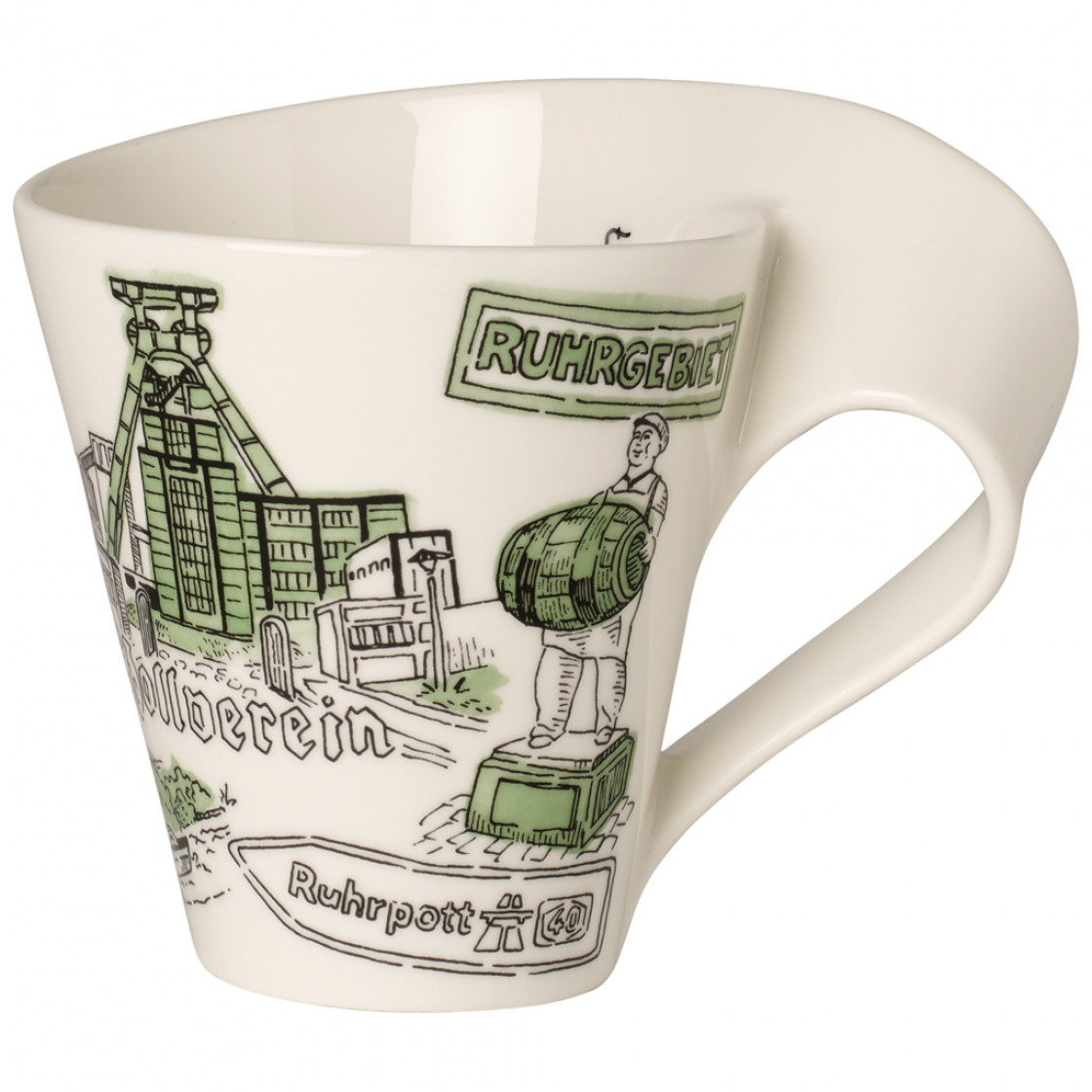 Villeroy & Boch Кружка 300 мл Cities of the World - Ruhrgebiet | https://grandposuda.com.ua