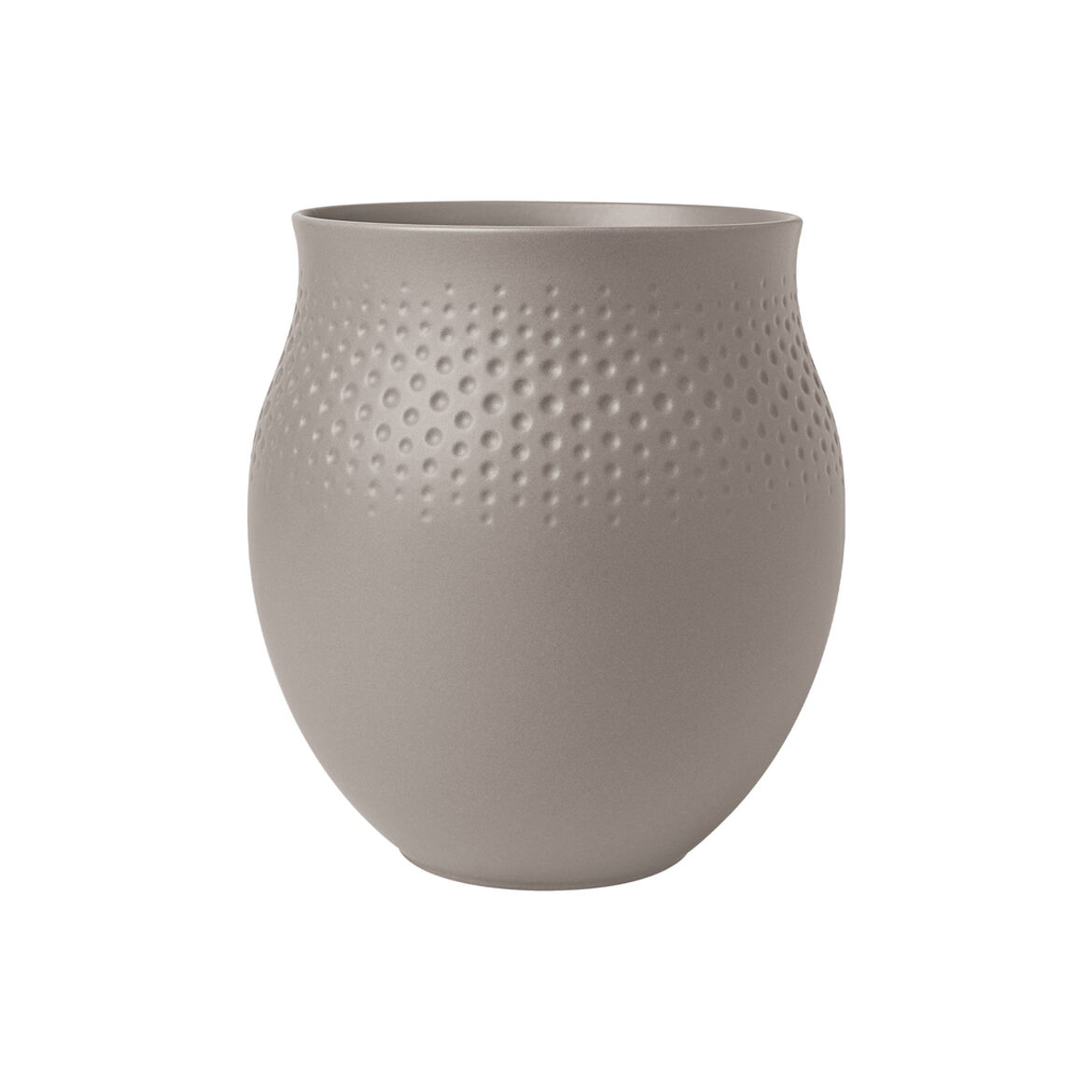 Villeroy & Boch Ваза 18 см Taupe Collier Perle Villeroy & Boch Ваза 18 см Taupe Collier Perle | https://grandposuda.com.ua