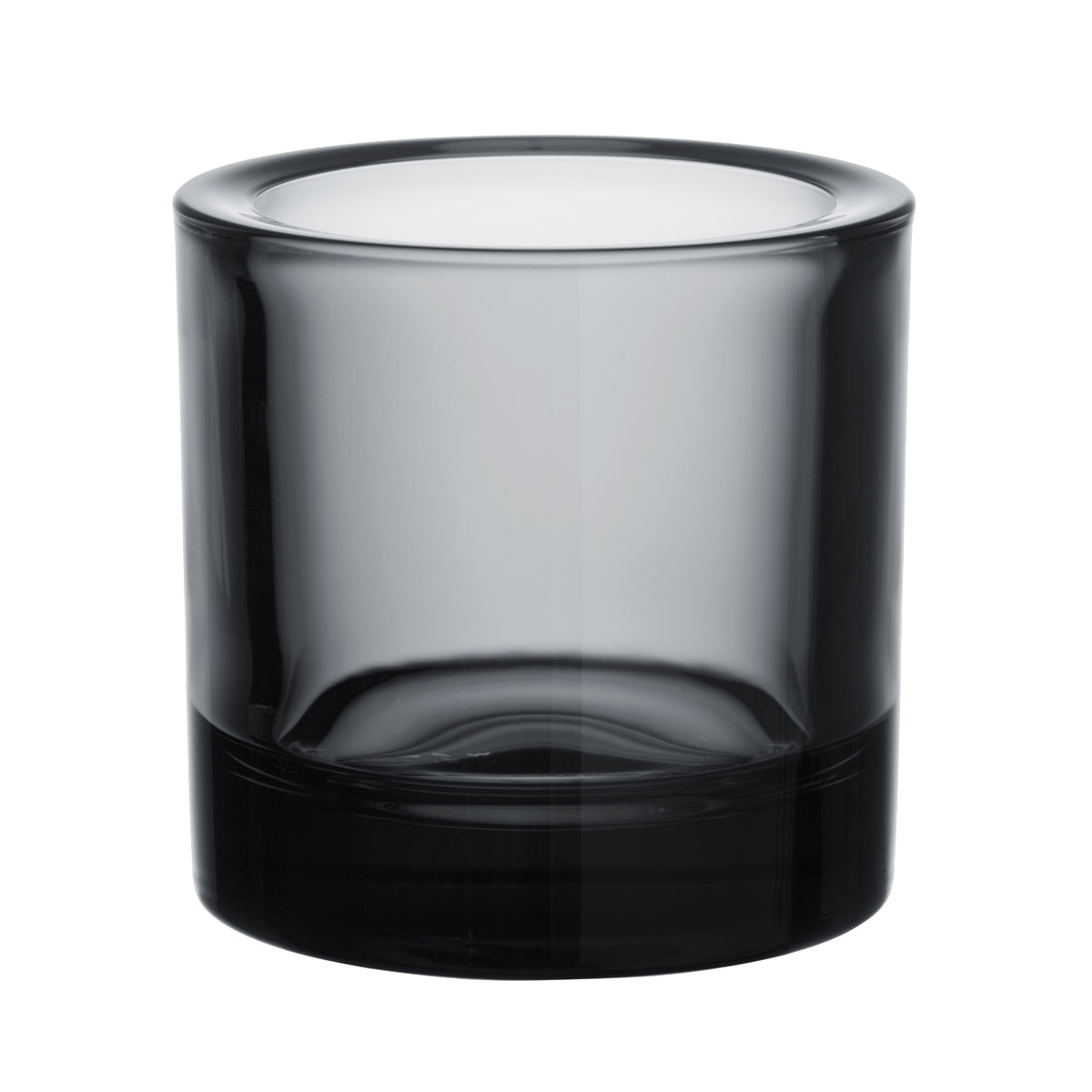 Iittala Підсвічник для чайної свічки 6,9х6 см сірий Kivi | https://grandposuda.com.ua