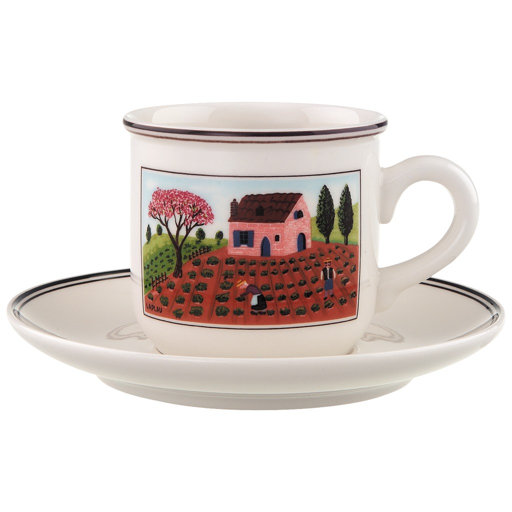 Villeroy & Boch Кавова пара 0,20 л Design Naif | https://grandposuda.com.ua