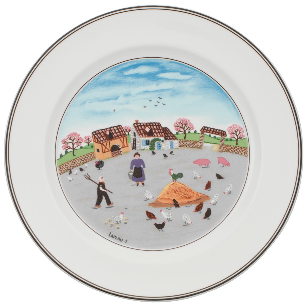 Villeroy & Boch Тарілка Пташиний двір 27 см Design Naif | https://grandposuda.com.ua