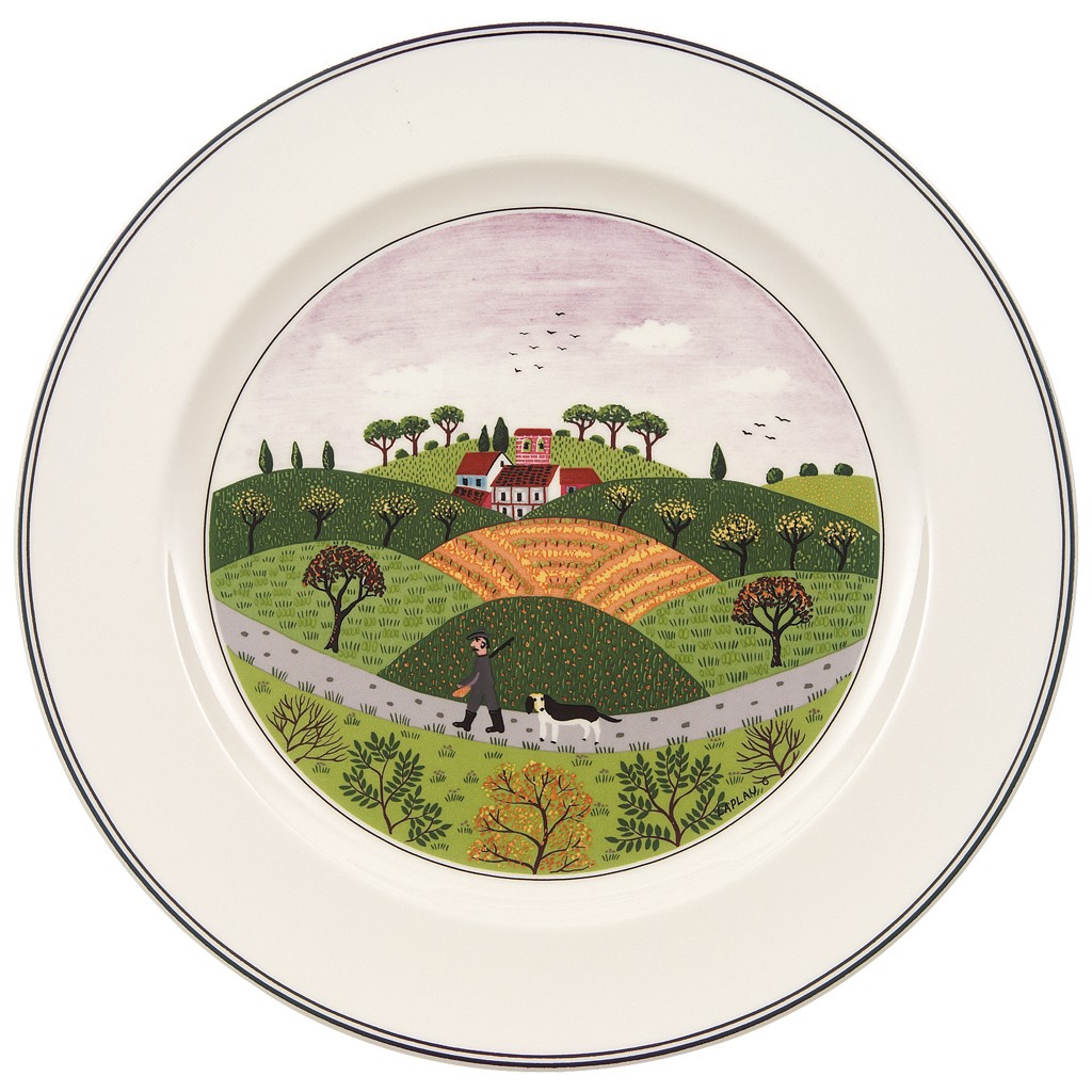 Villeroy & Boch Тарелка Охотник 27 см Design Naif | https://grandposuda.com.ua
