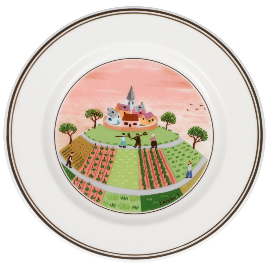 Villeroy & Boch Тарелка пирожковая 17 см 'Деревенька' Design Naif | https://grandposuda.com.ua