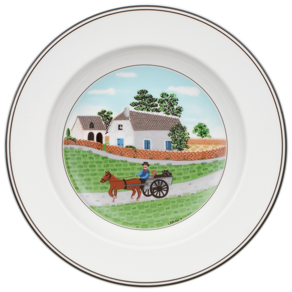 Villeroy & Boch Тарілка для супу Селянин 21 см Design Naif | https://grandposuda.com.ua