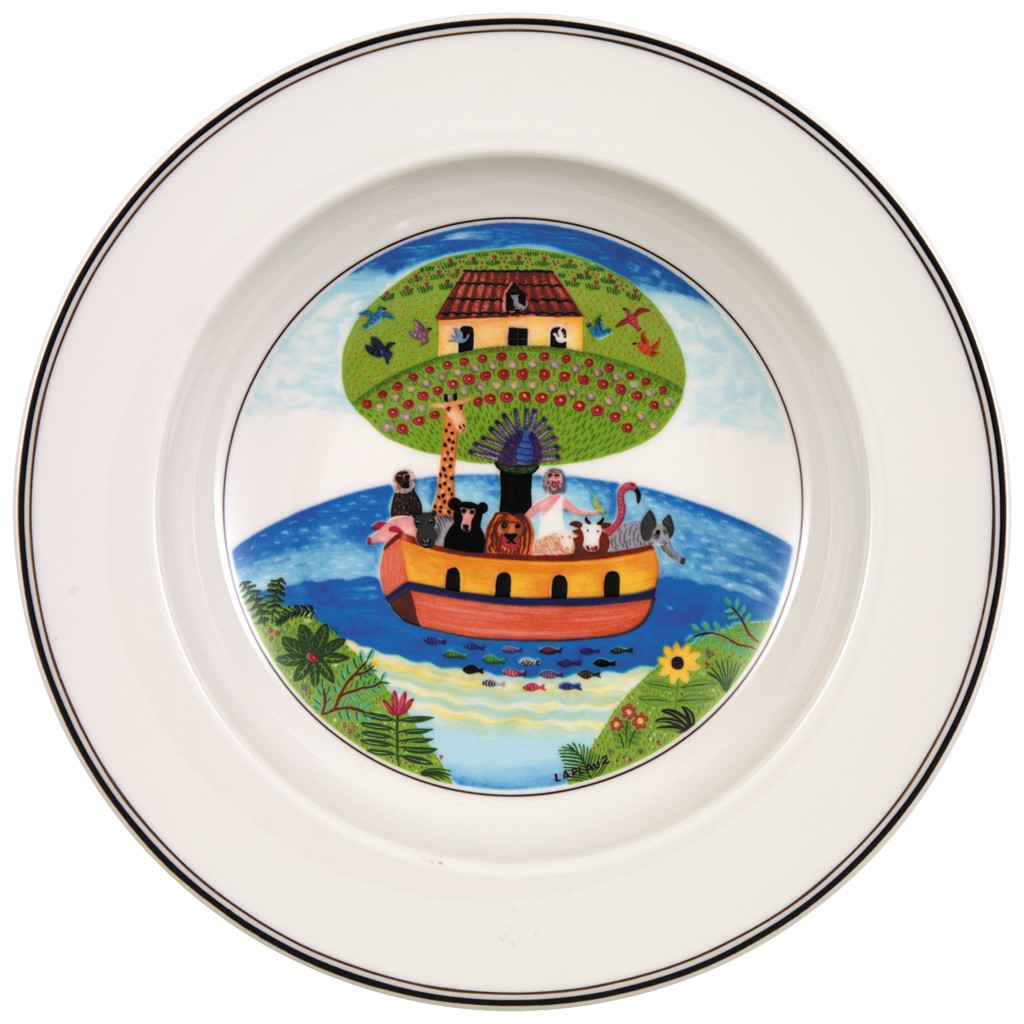 Villeroy & Boch Тарелка для супа Ноев ковчег 21 см Design Naif | https://grandposuda.com.ua