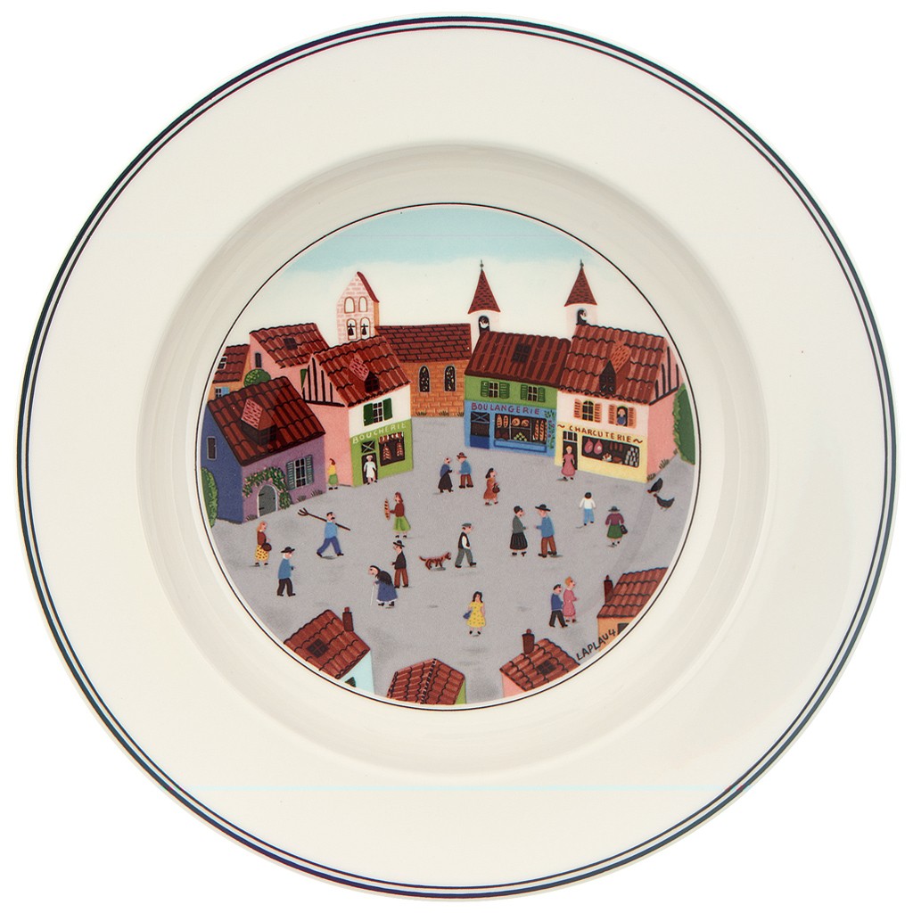 Villeroy & Boch Тарілка для супу Село 21 см Design Naif | https://grandposuda.com.ua