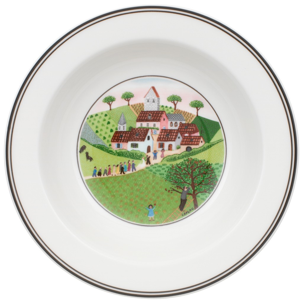 Villeroy & Boch Салатница 'Свадьба' Ø 20 см Design Naif | https://grandposuda.com.ua