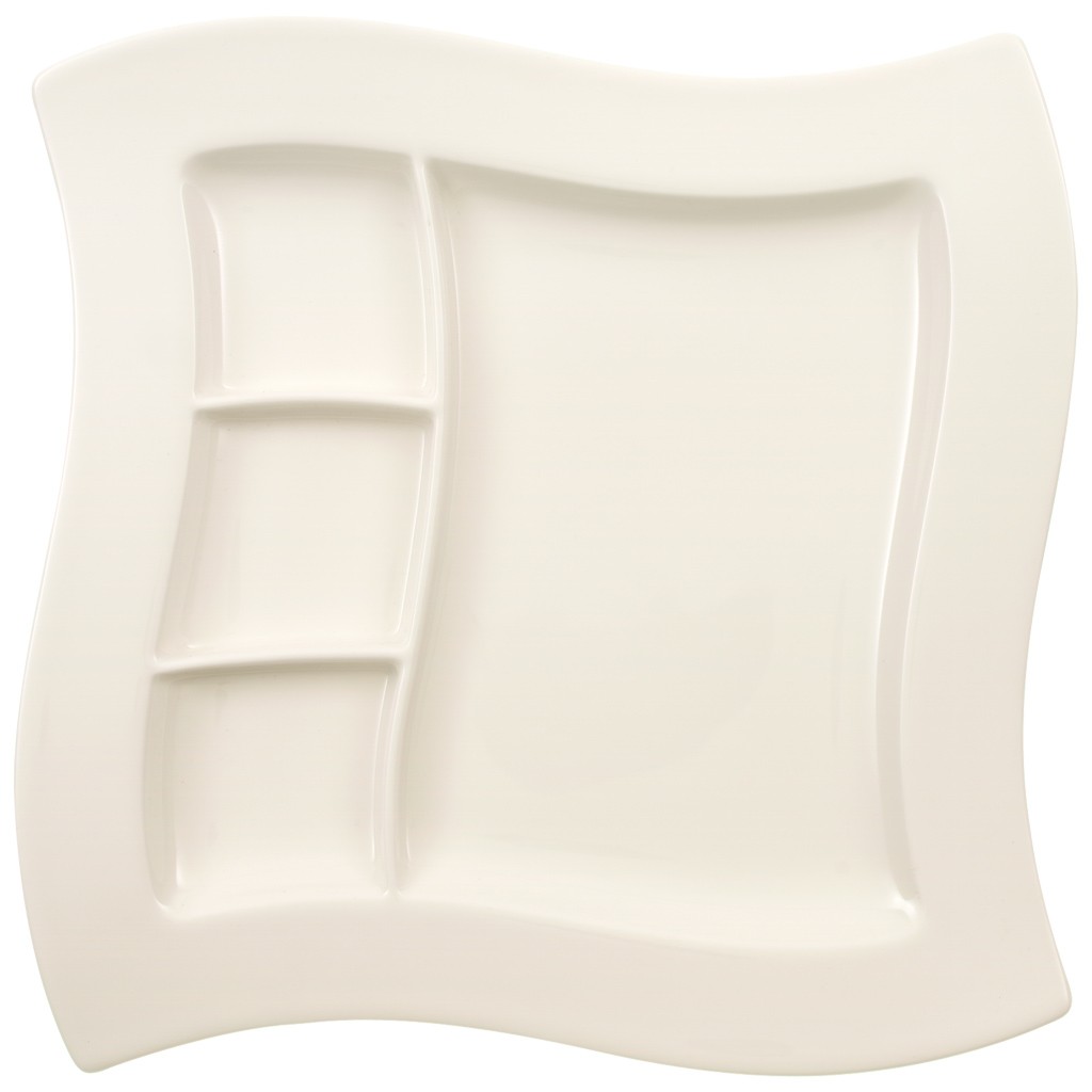 Villeroy & Boch Тарілка для гриля / суші, з відділеннями 27 x 27 см NewWave Porzellan Villeroy & Boch Тарілка для гриля / суші, з відділеннями 27 x 27 см NewWave Porzellan | https://grandposuda.com.ua