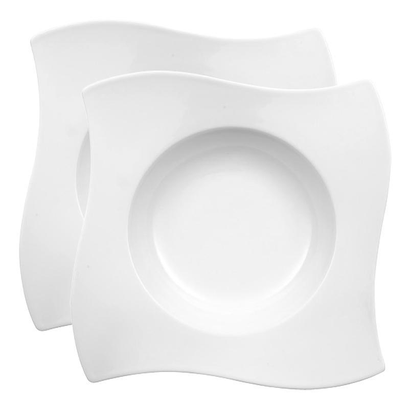 Villeroy & Boch Тарілка для пасти набір 2 предмета NewWave Porzellan | https://grandposuda.com.ua