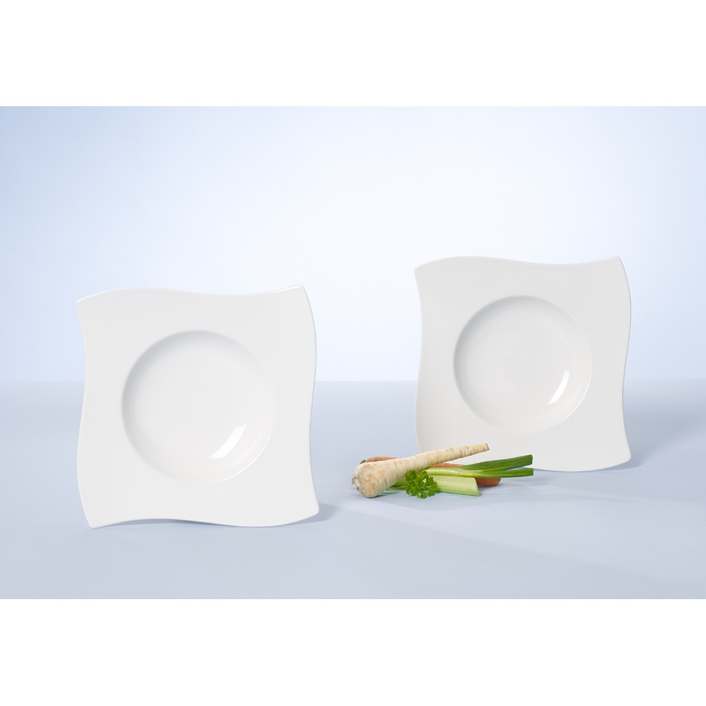 Villeroy & Boch Тарілка для супу набір 2 предмета NewWave Porzellan | https://grandposuda.com.ua