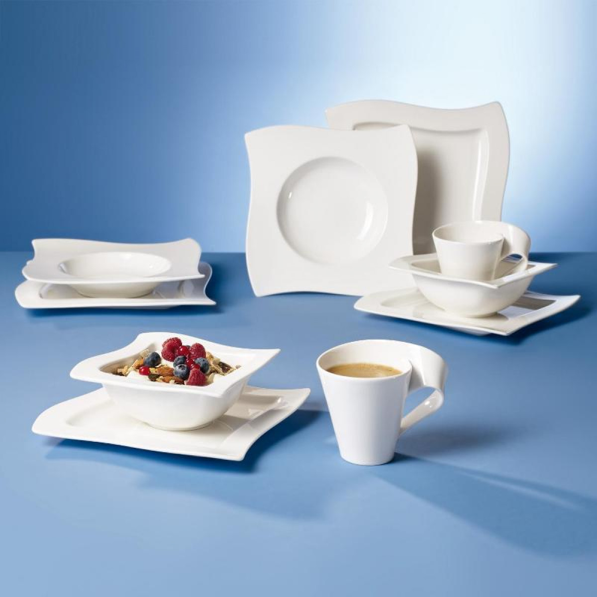 Villeroy & Boch Набор столовой посуды 10 предметов New Wave | https://grandposuda.com.ua