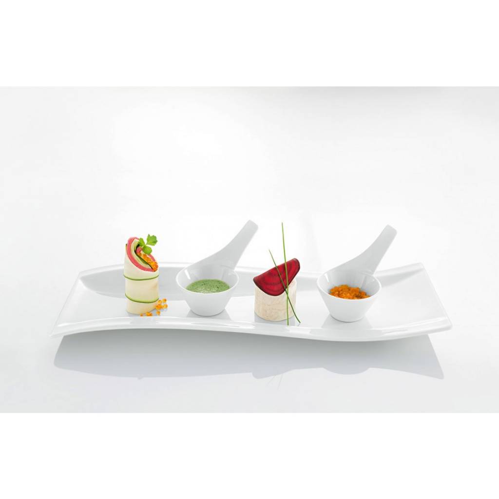 Villeroy & Boch Набір столового посуду для закусок / антипащі, 5 предметів NewWave | https://grandposuda.com.ua