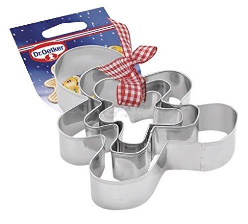 Dr. Oetker Набір формочок для печива Сніговик 3 шт. | https://grandposuda.com.ua