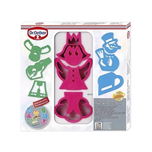 Dr. Oetker Набір формочок для печива Пазл 9 шт | https://grandposuda.com.ua
