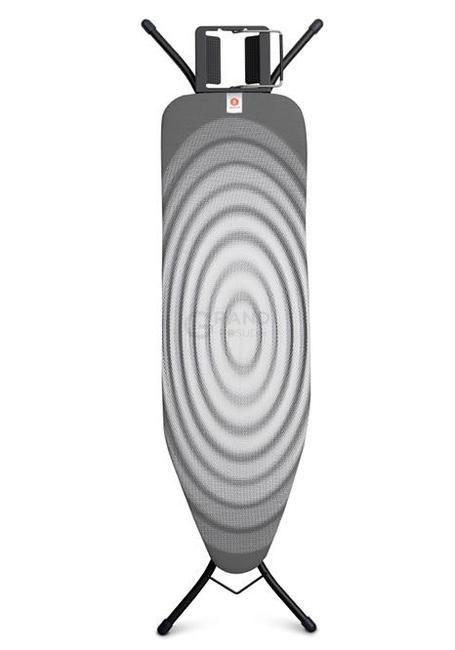 Brabantia Дошка з підставкою для парової праски 124 x 38 см (B) Titan Oval | https://grandposuda.com.ua