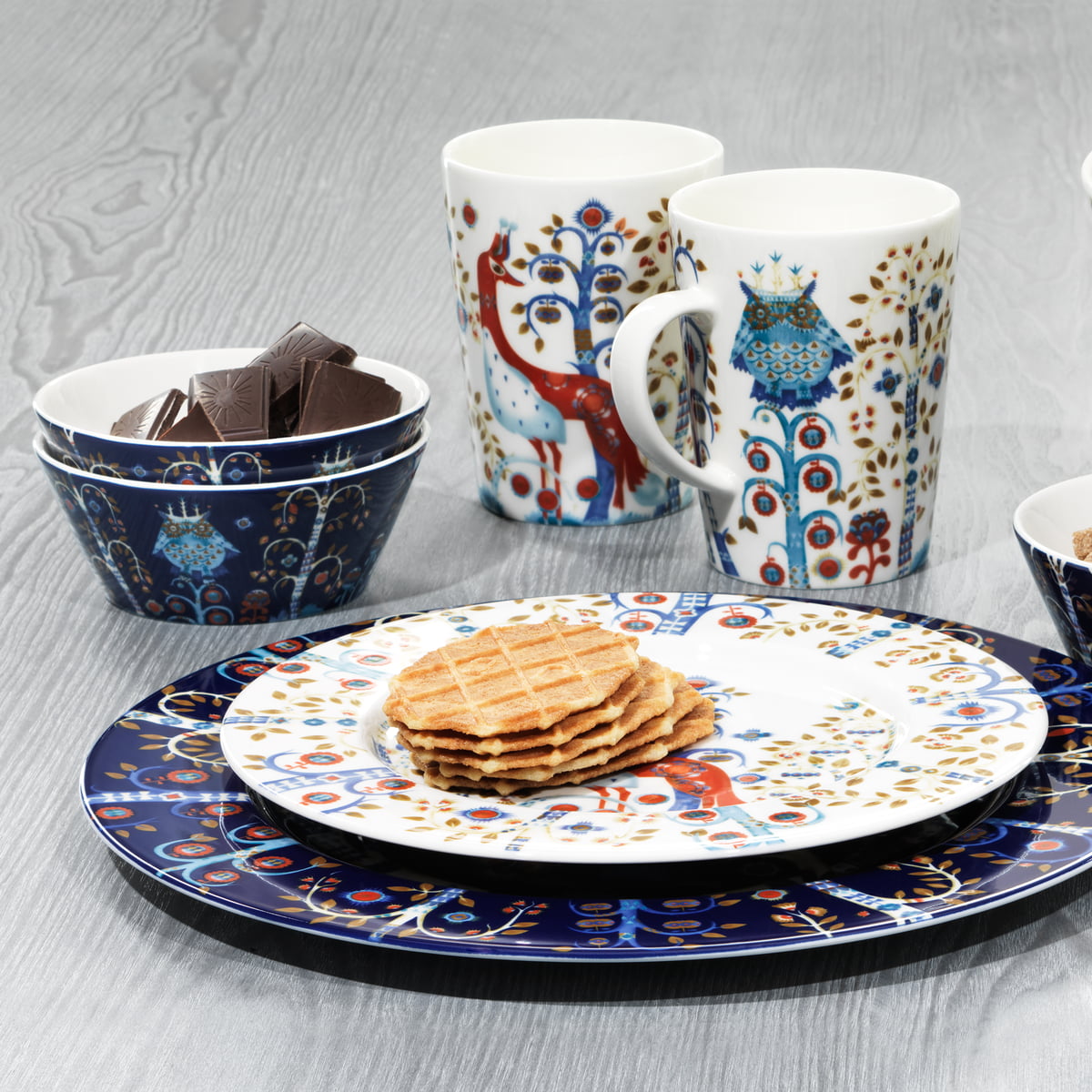 Iittala Кружка 400 мл синя Taika | https://grandposuda.com.ua