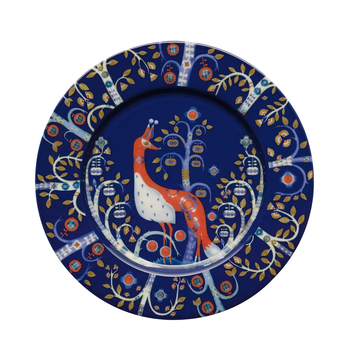 Iittala Тарілка Ø 22 см синя Taika | https://grandposuda.com.ua
