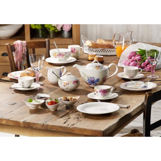 Villeroy & Boch Набор столовой посуды на 2 персоны 8 предметов Mariefleur Basic | https://grandposuda.com.ua
