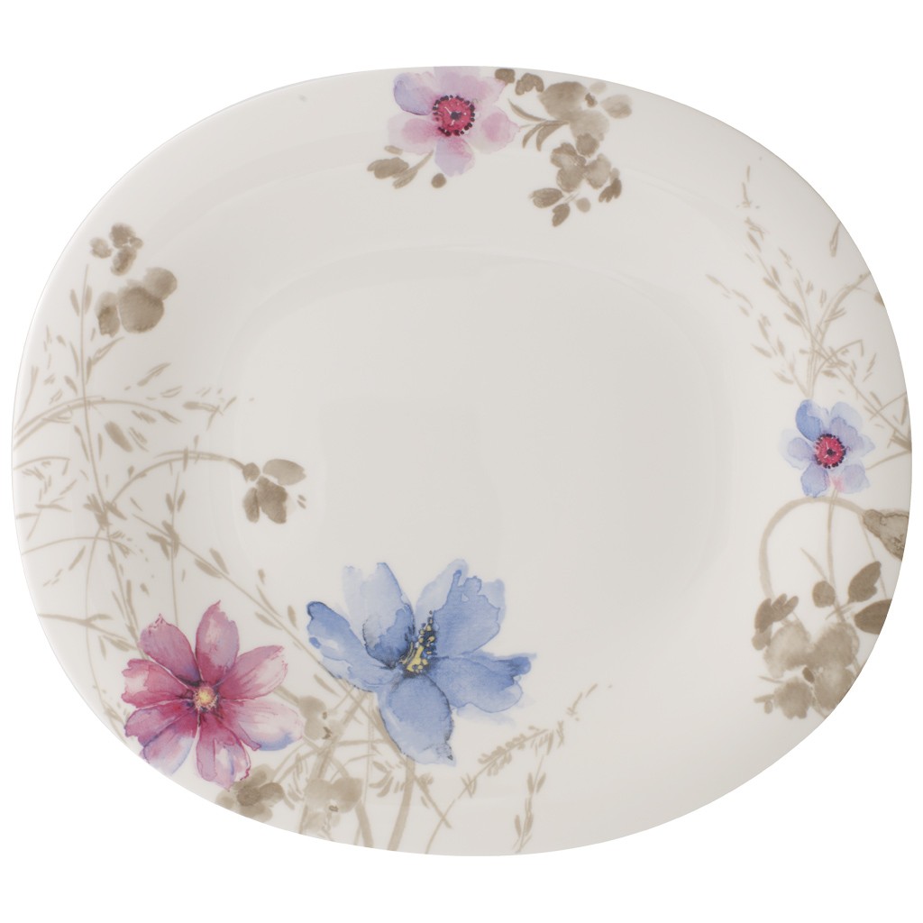 Villeroy & Boch Тарелка овальная 29 х 25 см Mariefleur | https://grandposuda.com.ua