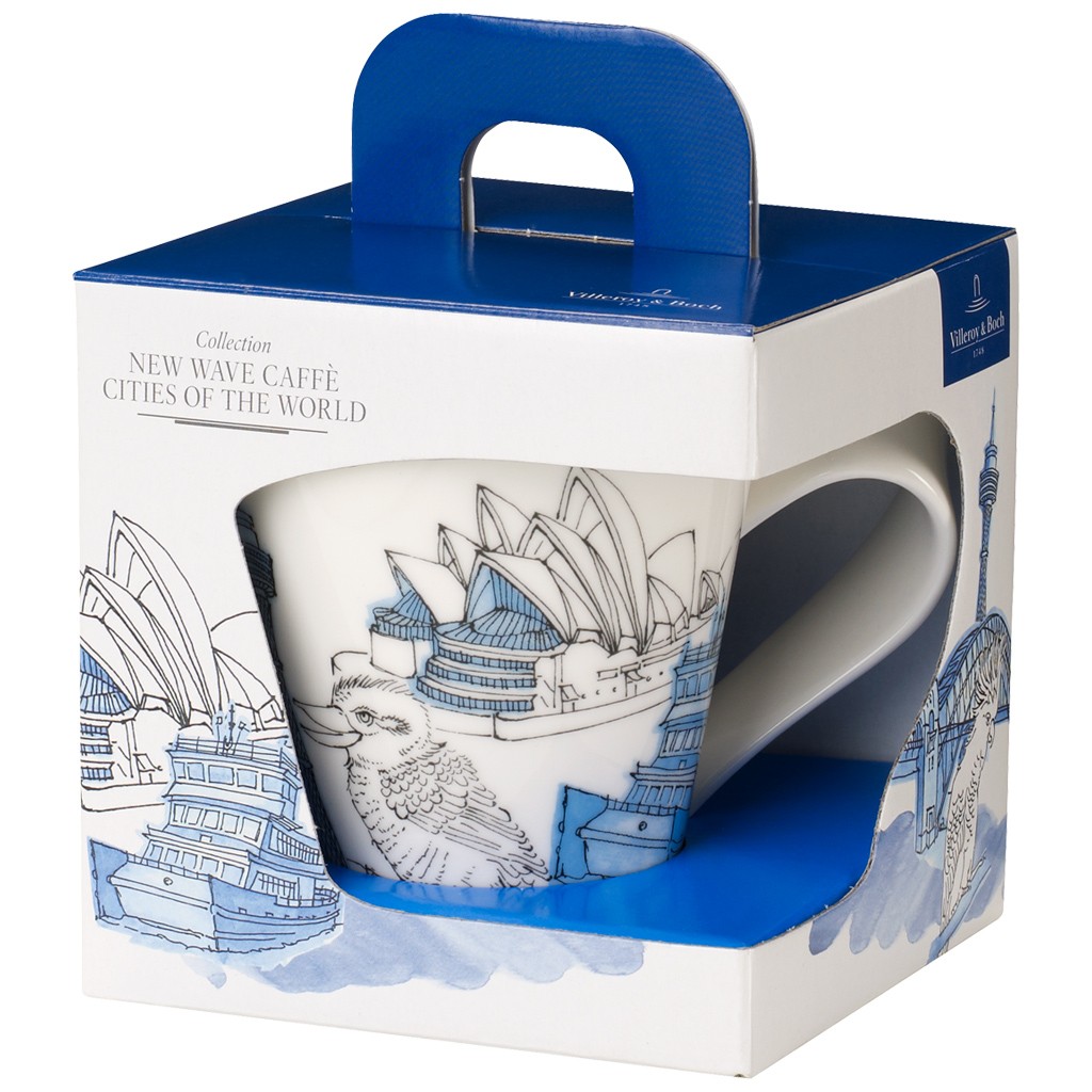 Villeroy & Boch Кружка 300 мл в подарочной упаковке NewWave Caffe Cities of the World Villeroy & Boch Кружка 300 мл в подарочной упаковке NewWave Caffe Cities of the World | https://grandposuda.com.ua
