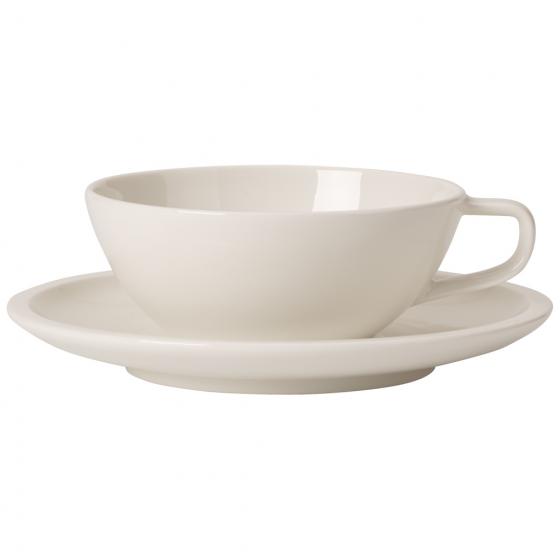Villeroy & Boch Чашка для чаю 0,24 л з блюдцем 16 см Artesano Original | https://grandposuda.com.ua