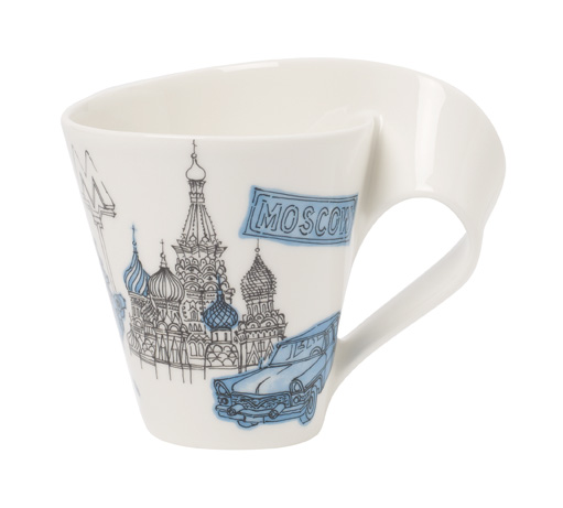 Villeroy & Boch Кружка 0,3 л в подарочной упаковке NewWave Caffe Cities of the World | https://grandposuda.com.ua