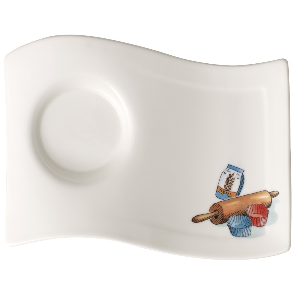 Villeroy & Boch Блюдце для вечеринок большое 22 х 17 см NewWave Porzellan | https://grandposuda.com.ua
