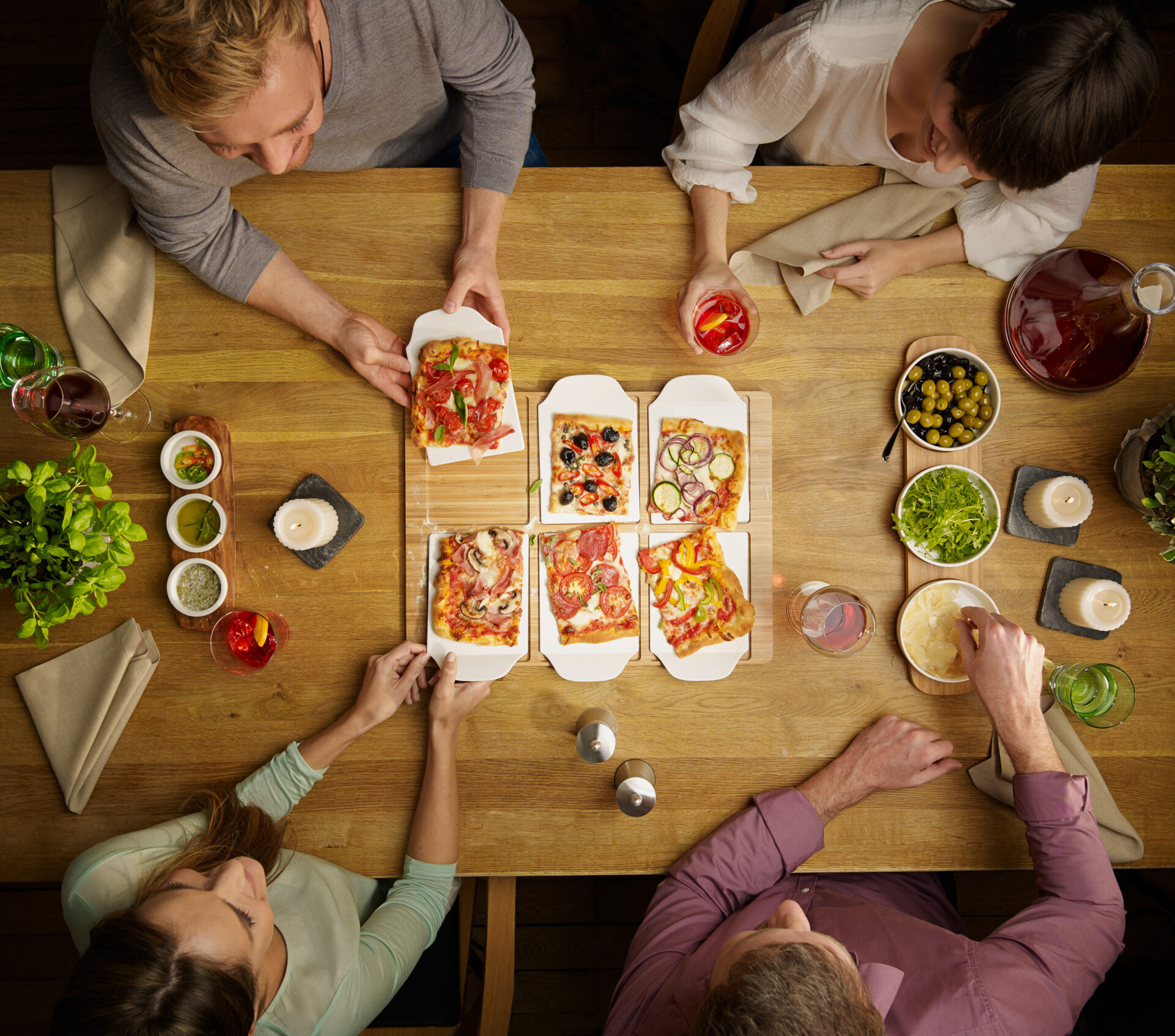 Villeroy & Boch Блюдо для вечірок, прямокутне Pizza Passion | https://grandposuda.com.ua