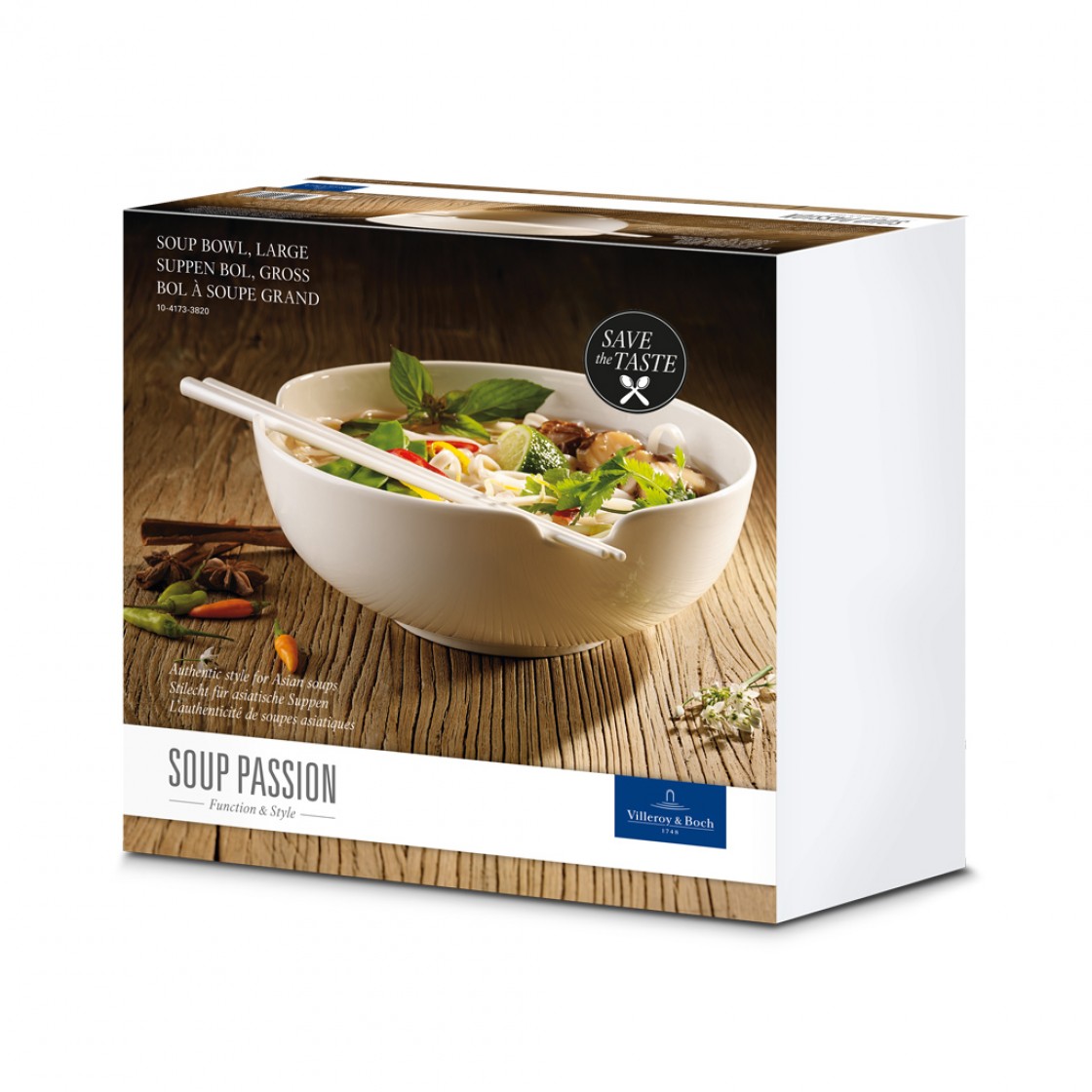 Villeroy & Boch Пиала для супа Азия, 20,5 см Soup Passion | https://grandposuda.com.ua