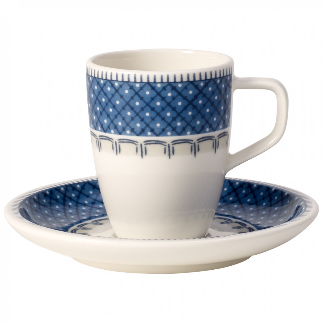 Villeroy & Boch Кавова пара для еспресо / мокко 0,10 л Casale Blu | https://grandposuda.com.ua