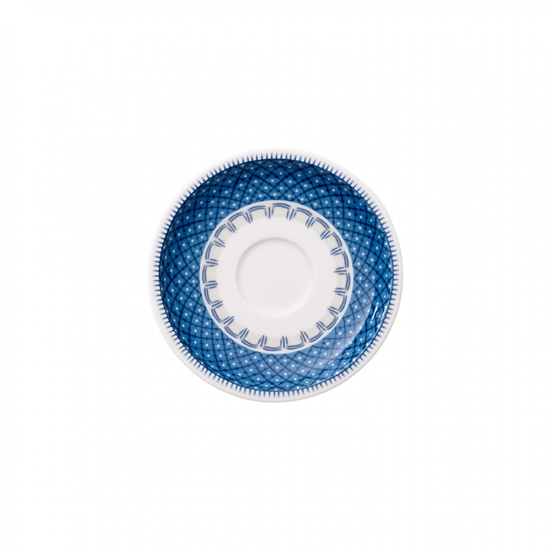 Villeroy & Boch Блюдце к чашке для эспрессо / мокко 12 см Casale Blu | https://grandposuda.com.ua