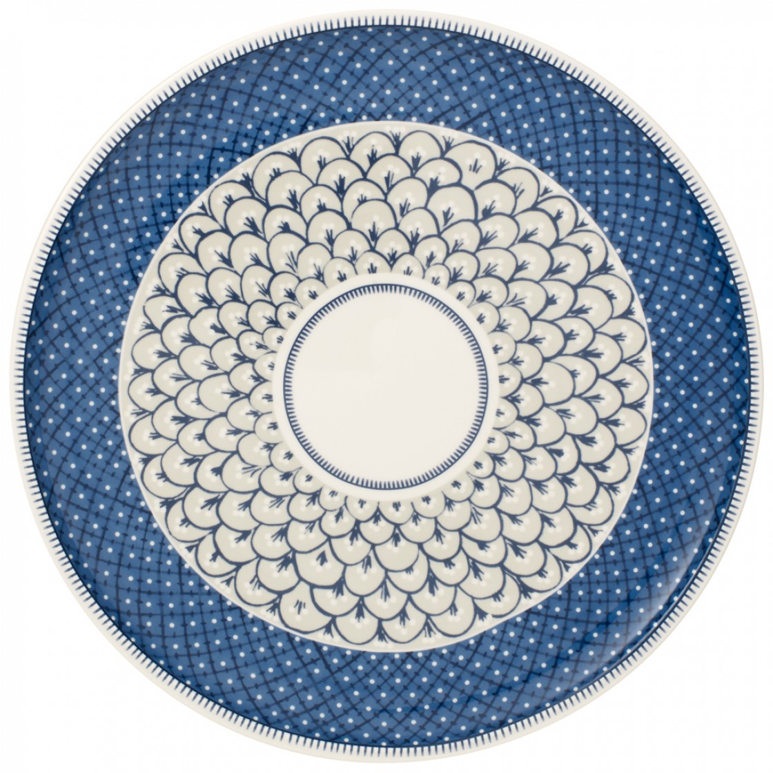 Villeroy & Boch Тарелка для пиццы 32 см Casale Blu | https://grandposuda.com.ua
