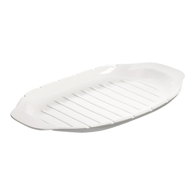 Villeroy & Boch Блюдо сервировочное L с отделом для шпажек 42 х 22 см BBQ Passion | https://grandposuda.com.ua
