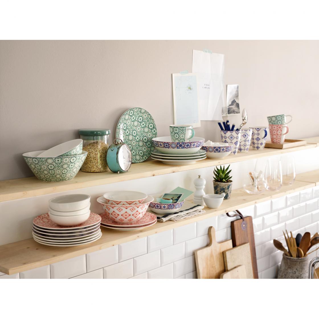 Villeroy & Boch Набір посуду для сніданку на 2 персони, 4 предмета Jade Caro Modern Dining | https://grandposuda.com.ua