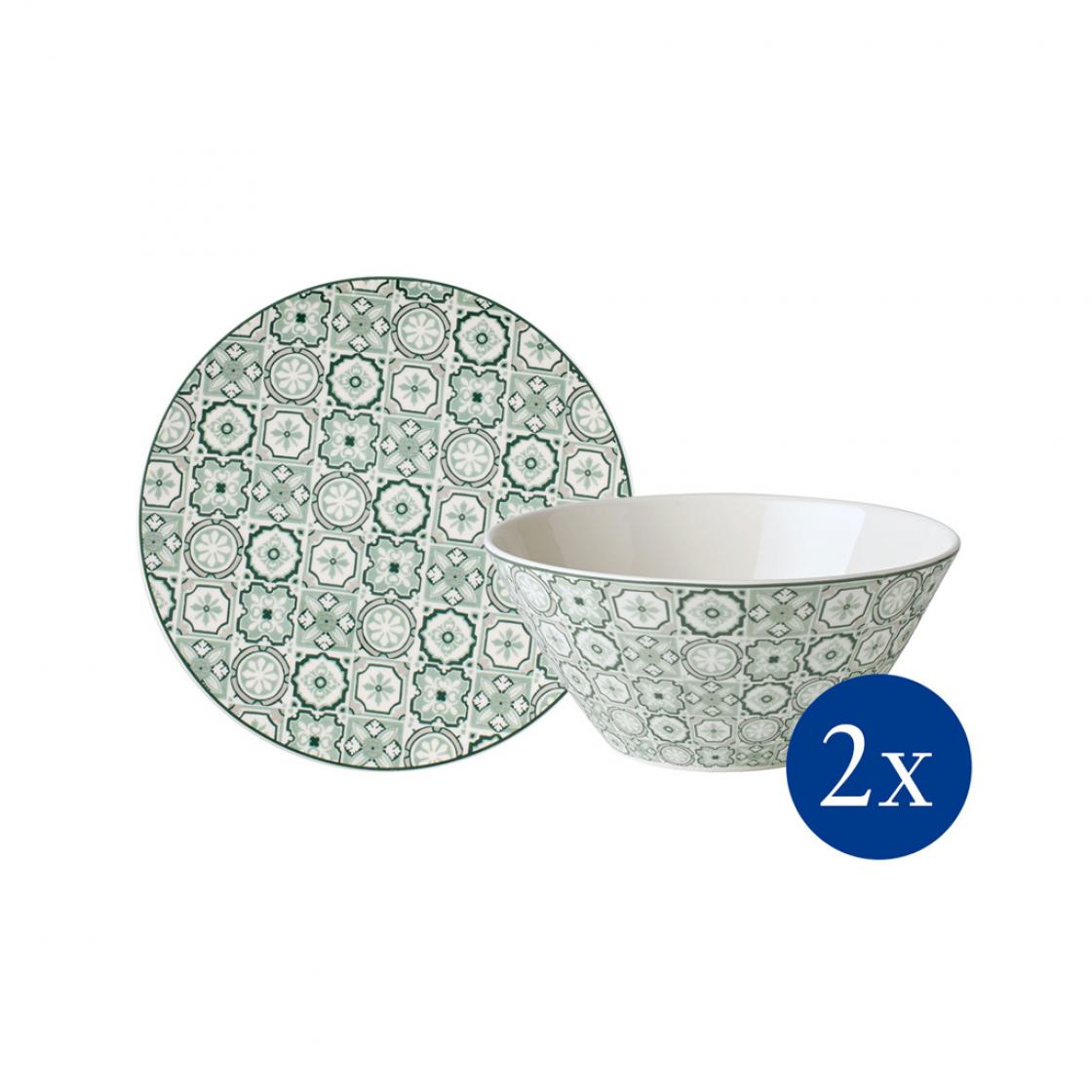 Villeroy & Boch Набір посуду для сніданку на 2 персони, 4 предмета Jade Caro Modern Dining Villeroy & Boch Набір посуду для сніданку на 2 персони, 4 предмета Jade Caro Modern Dining | https://grandposuda.com.ua