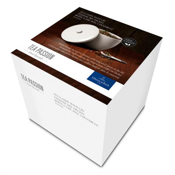 Villeroy & Boch Емкость для хранения чая, с ложкой, 700 мл Tea Passion | https://grandposuda.com.ua
