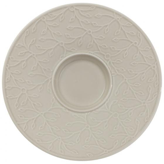Villeroy & Boch Блюдце к чашке для капучино/латте 17 см Caffe Club Floral Touch of Smoke Villeroy & Boch Блюдце к чашке для капучино/латте 17 см Caffe Club Floral Touch of Smoke | https://grandposuda.com.ua