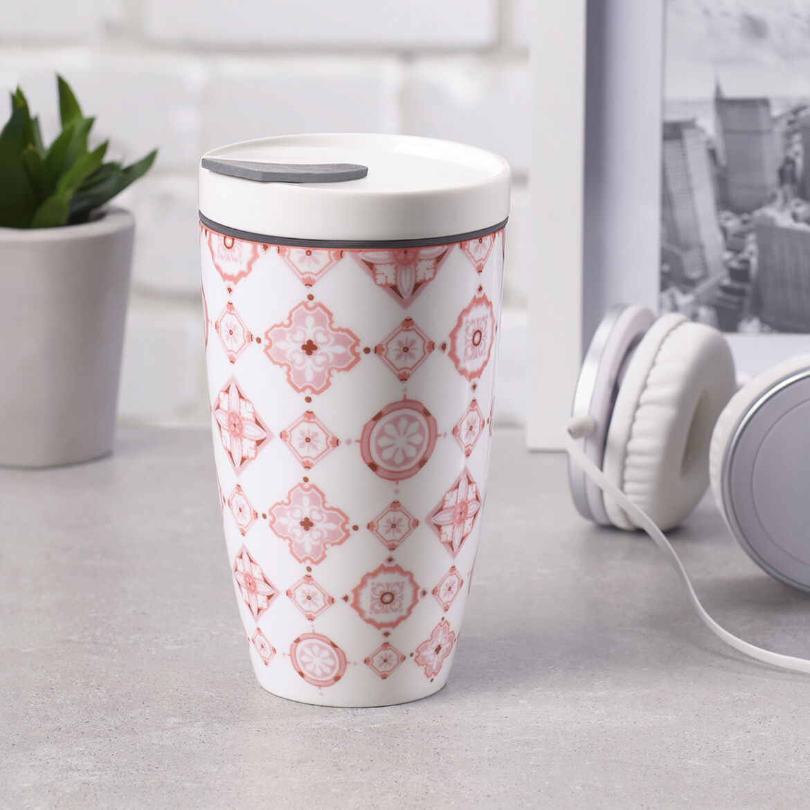 Villeroy & Boch Термокружка 350 мл m Rose To Go | https://grandposuda.com.ua