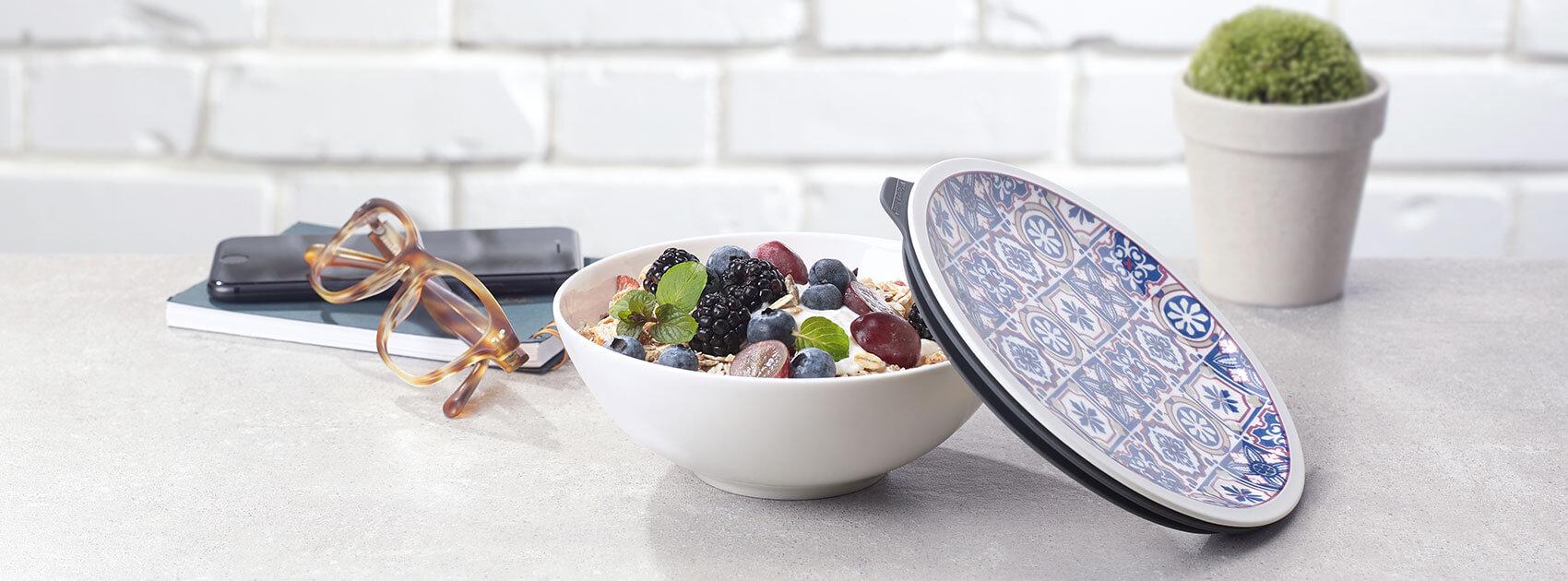 Villeroy & Boch Чаша с герметичной крышкой 0.08 л S Indigo To Go | https://grandposuda.com.ua