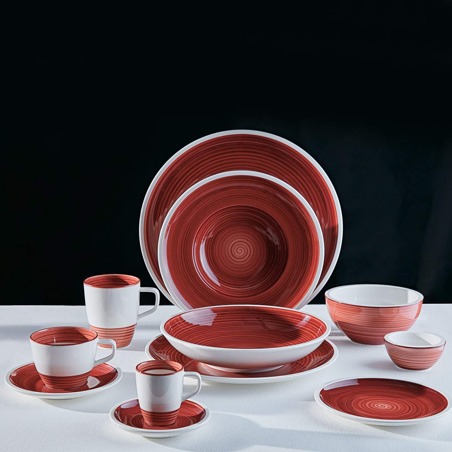 Villeroy & Boch Блюдце до чашки для мокко / еспрессо 12 см Rouge Manufacture | https://grandposuda.com.ua