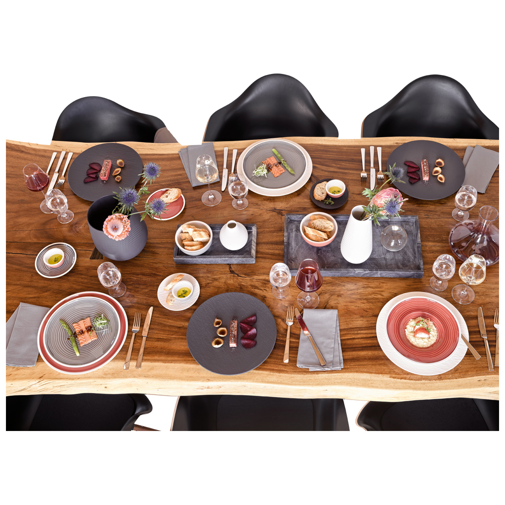 Villeroy & Boch Блюдце до чашки для кави 17 см біле Rock Manufacture | https://grandposuda.com.ua