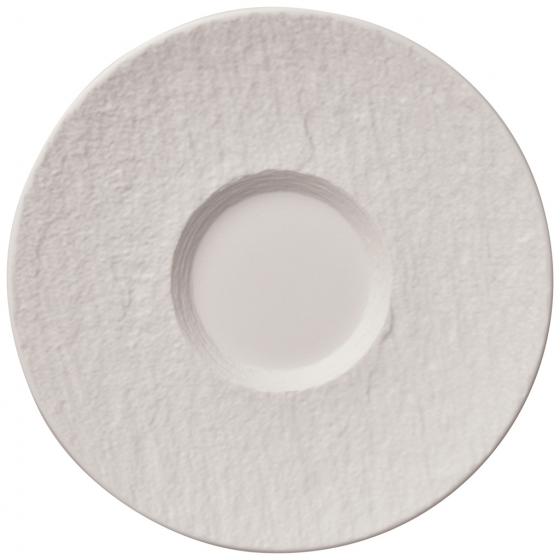 Villeroy & Boch Блюдце до чашки для кави 17 см біле Rock Manufacture | https://grandposuda.com.ua