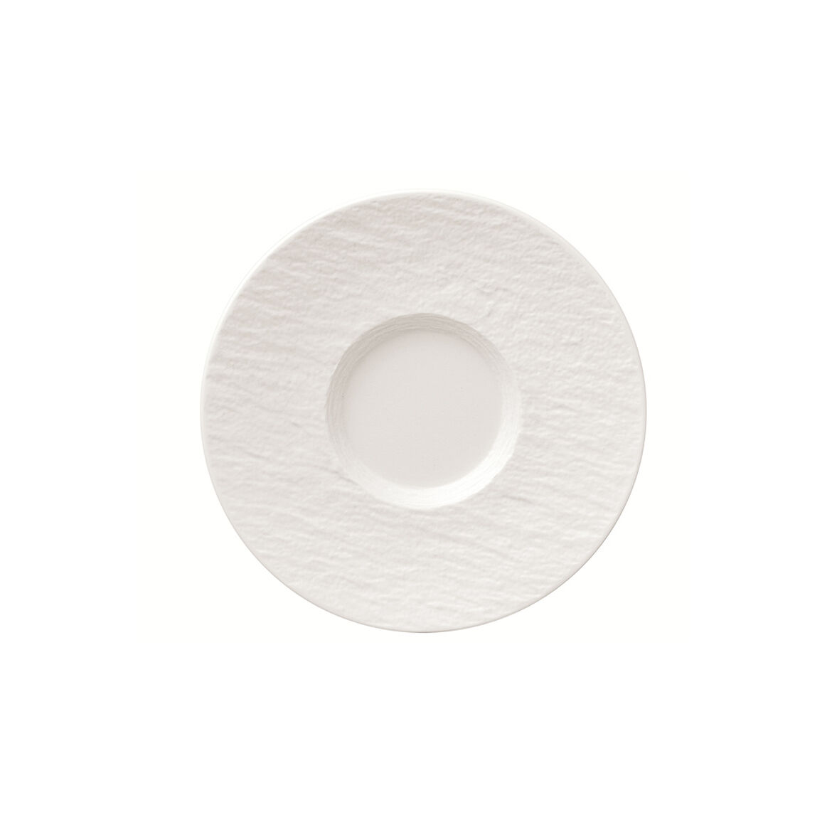 Villeroy & Boch Блюдце 15,4 см White Manufacture Rock Blanc | https://grandposuda.com.ua