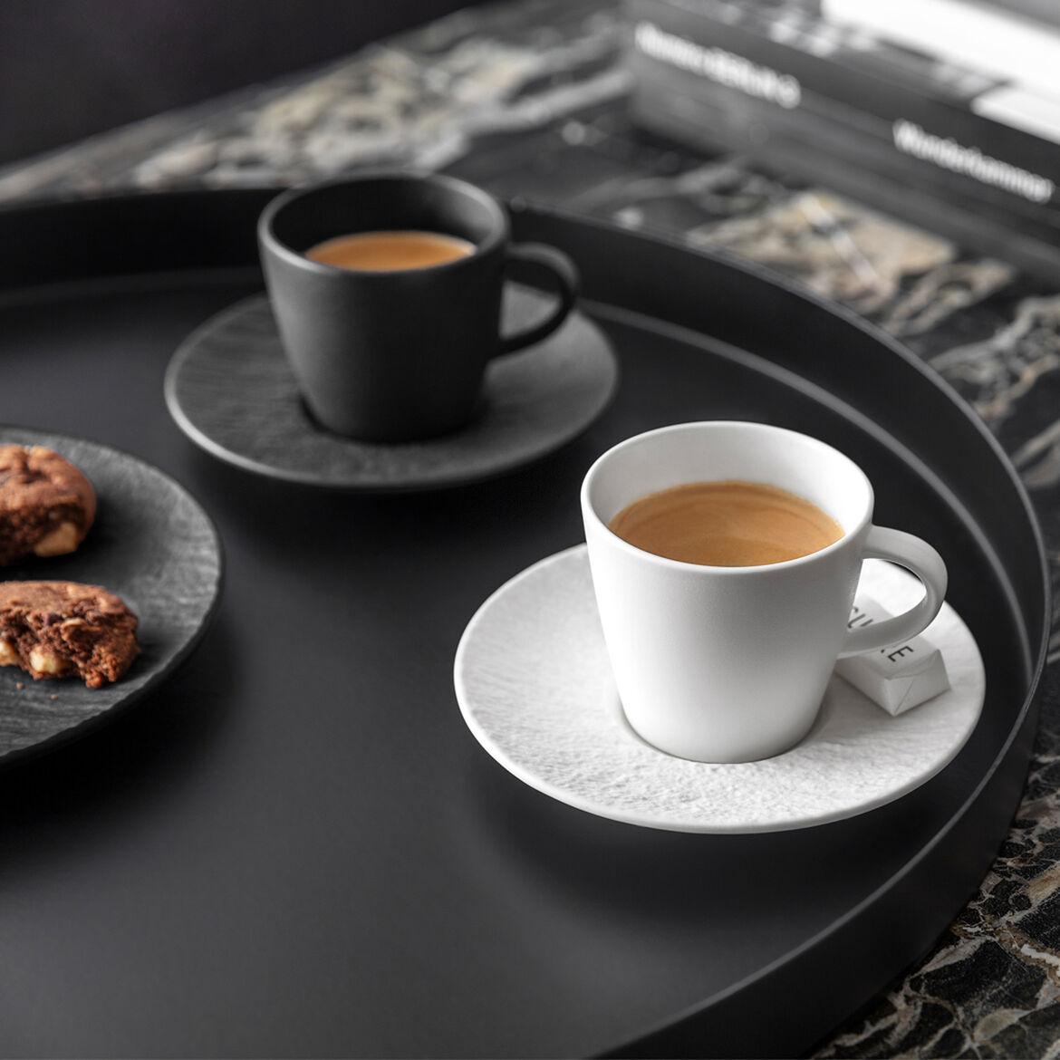 Villeroy & Boch Чашка для эспрессо 100 мл White Manufacture Rock Blanc | https://grandposuda.com.ua