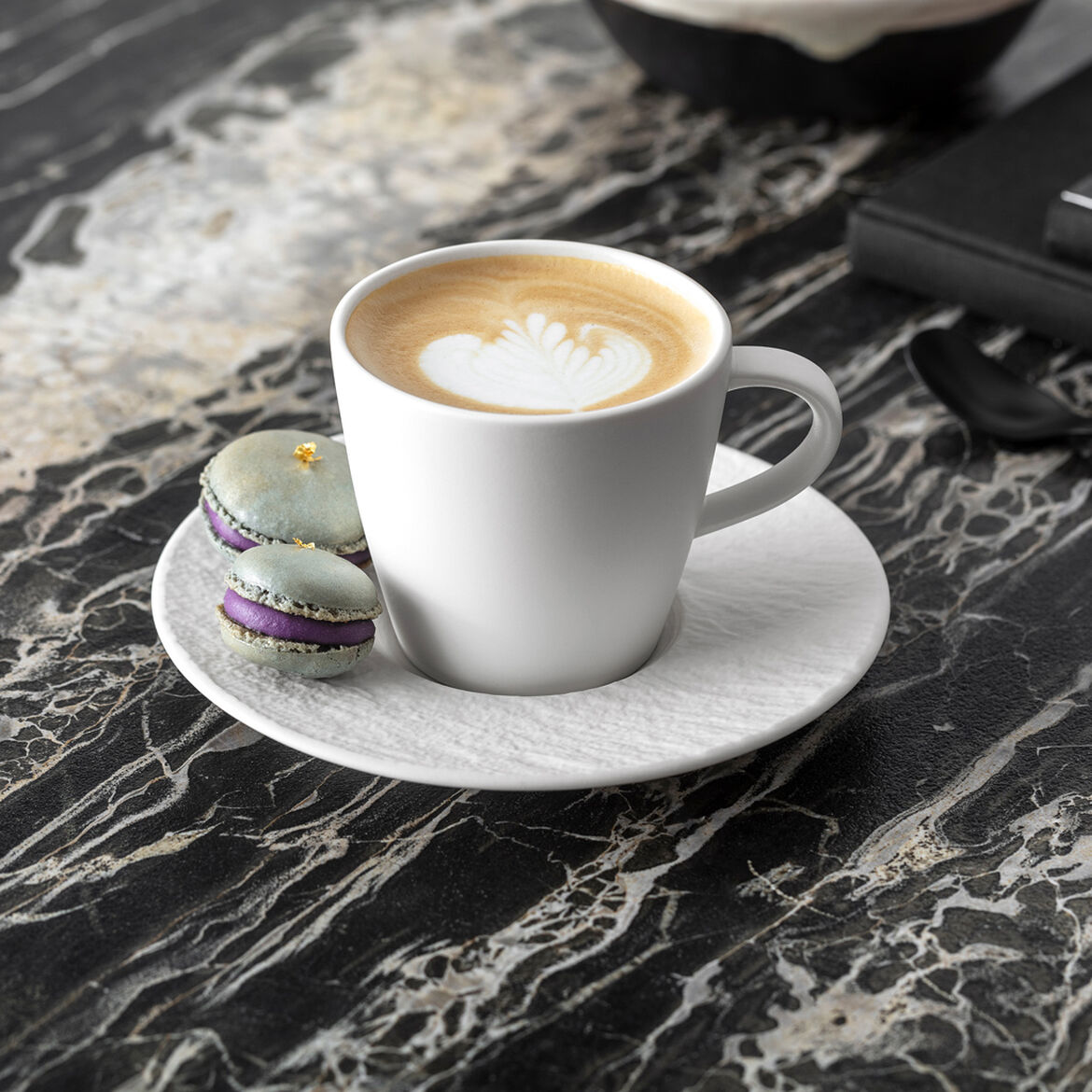 Villeroy & Boch Чашка для эспрессо 100 мл White Manufacture Rock Blanc | https://grandposuda.com.ua