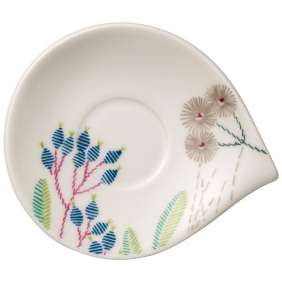 Villeroy & Boch Блюдце до чашки для для еспресо / мокко 14 х 12 см Flow Couture | https://grandposuda.com.ua