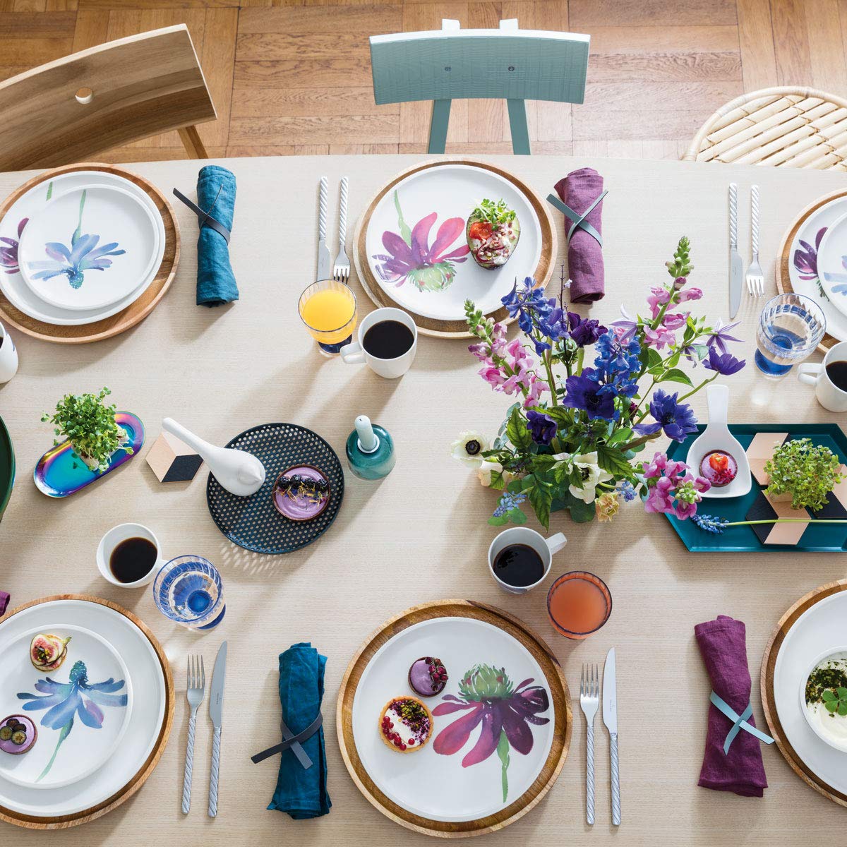 Villeroy & Boch Піала 1,1 л 23,5 см Flower Art Artesano | https://grandposuda.com.ua